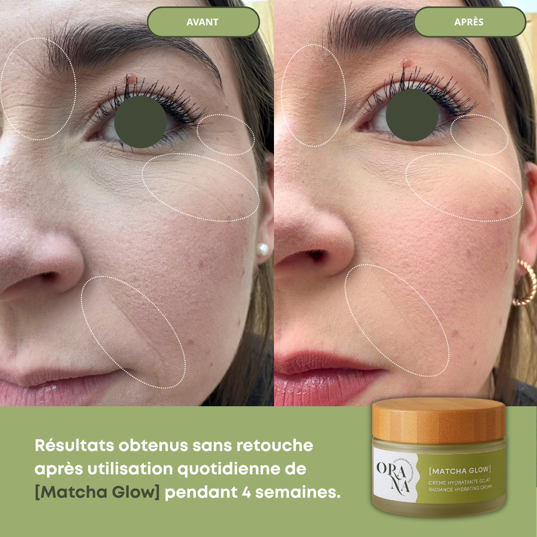 Matcha Glow - Crème hydratante au Matcha