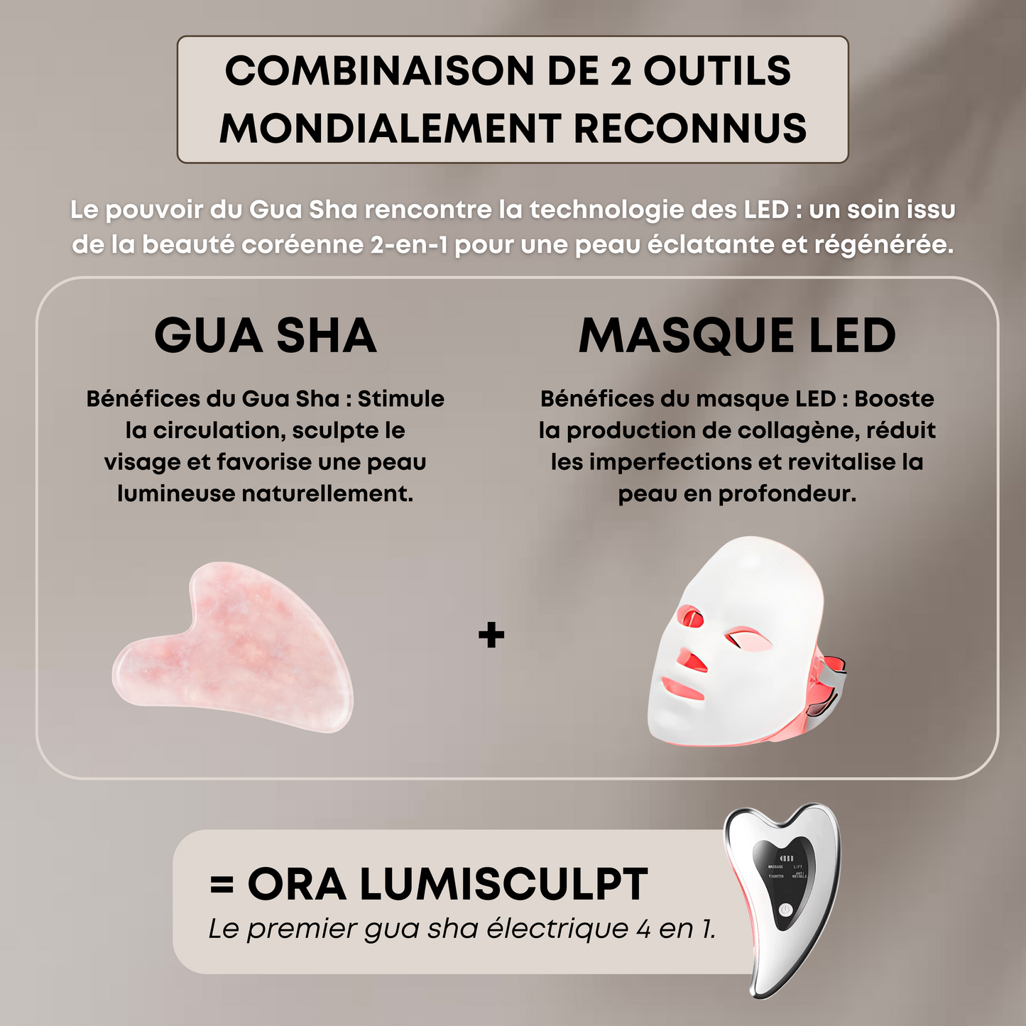 Ora LumiSculpt : Le nouveau Gua Sha 2.0 pour combattre Rides et Imperfections