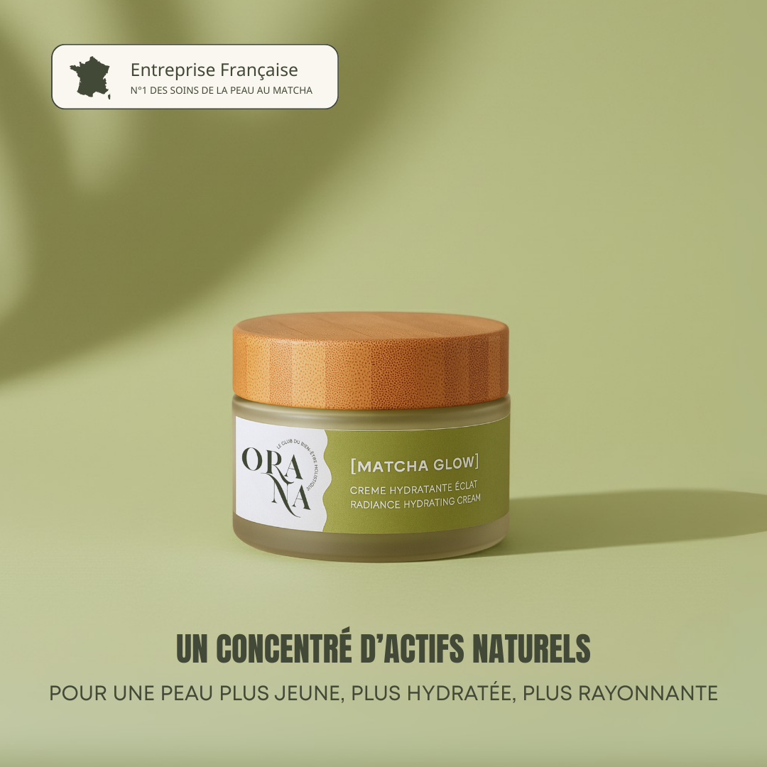 Matcha Glow - Crème hydratante au Matcha